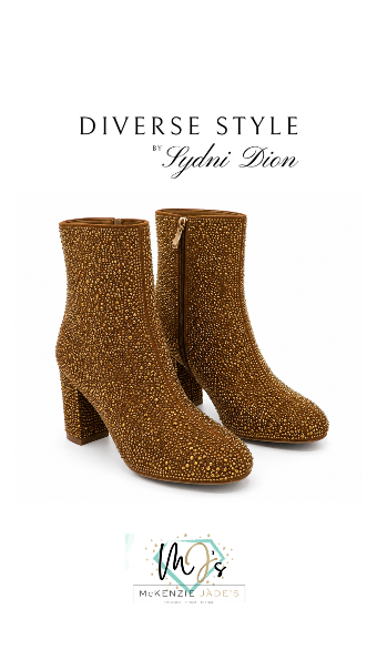 Diverse Style Style #Sparkle Bootie #3 default Gold thumbnail