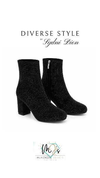 Diverse Style Style #Sparkle Bootie #0 default Black thumbnail