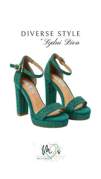 Diverse Style Style #Sparkler Sweetie Heel #5 Jade thumbnail