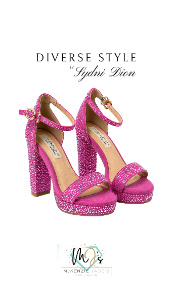 Diverse Style Style #Sparkler Sweetie Heel #8 Pink thumbnail