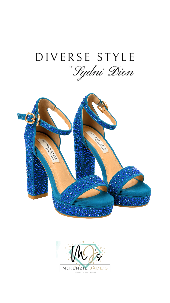 Diverse Style Style #Sparkler Sweetie Heel #14 Royal thumbnail