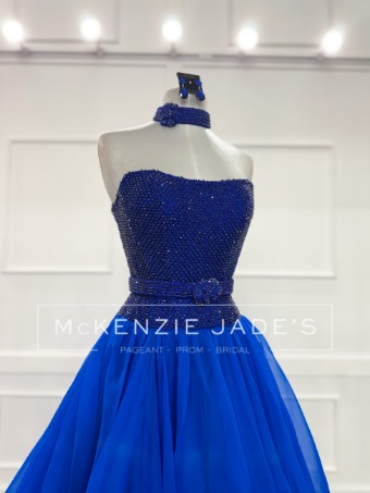 Sherri Hill Style #67057 #7 Bright Royal thumbnail
