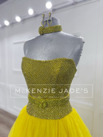 Sherri Hill Style #67057 #2 Bright Yellow thumbnail