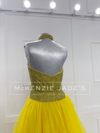 Sherri Hill Style #67057 #4 Bright Yellow thumbnail