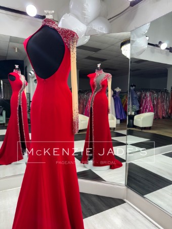 Jovani Style #S44958 #4 Red/Fuchsia thumbnail