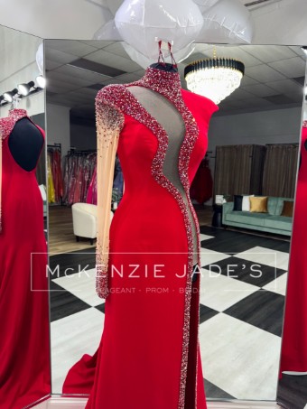 Jovani Style #S44958 #1 Red/Fuchsia thumbnail