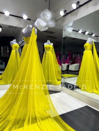 Sherri Hill Style #29885 #3 Yellow thumbnail