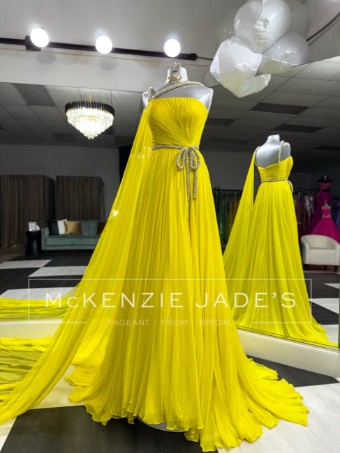 Sherri Hill Style #29885 #4 Yellow thumbnail