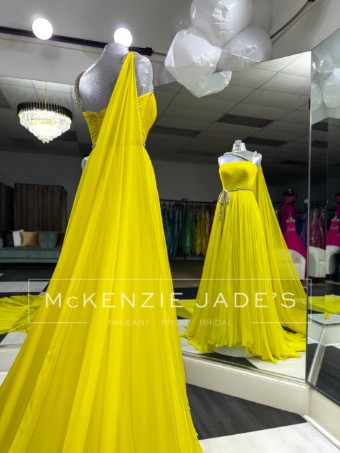 Sherri Hill Style #29885 #1 Yellow thumbnail