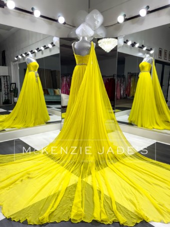 Sherri Hill Style #29885 #5 Yellow thumbnail