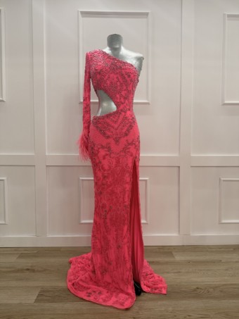 Ashley Lauren Sale Style #11649 #10 Hot Pink thumbnail