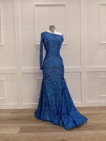 Jovani Sale Style #24098A #0 default Peacock thumbnail