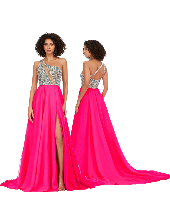 Ashley Lauren Sale Style #11245 #0 default Hot Pink thumbnail