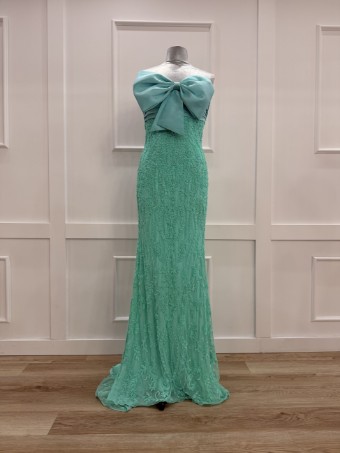 Ashley Lauren Sale Style #11584 #0 default Aqua thumbnail