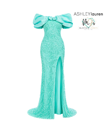 Ashley Lauren Sale Style #11581 #0 default Aqua thumbnail