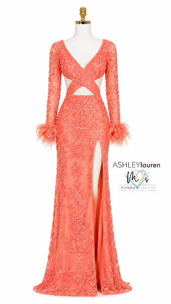 Ashley Lauren Sale Style #11364 #3 Coral thumbnail
