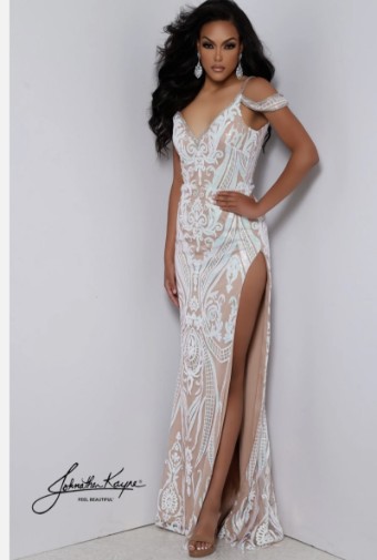 Johnathan Kayne Sale Style #2600-DNT #0 default Iridescent/Nude thumbnail