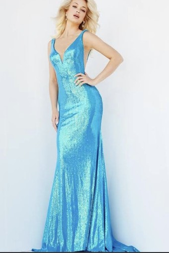 Jovani Style #09113-DNT #0 Iridescent Royal thumbnail