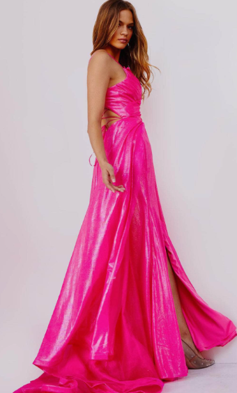 Jovani Sale Style #JVN24061-DNT #1 default Hot Pink thumbnail