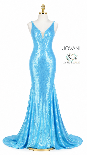 Jovani Sale Style #09113-DNT #1 default Iridescent Royal thumbnail