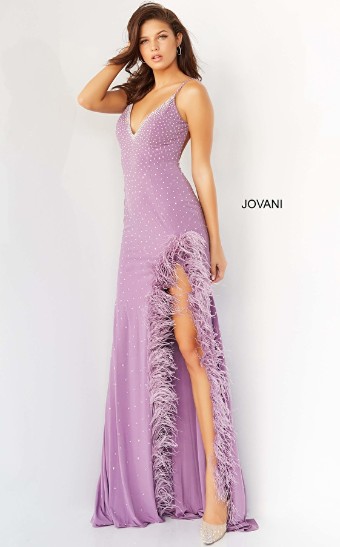Jovani Sale Style #08283-DNT #0 default Lilac thumbnail