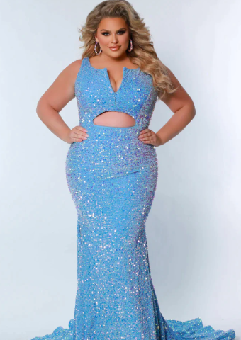 Sydney's Closet Sale Style #JK2301-DNT #0 default Blue thumbnail