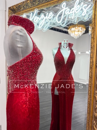 Sherri Hill Style #46169 #4 Red thumbnail