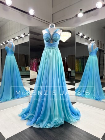 Jovani Style #29880 #4 Blue/Multi thumbnail