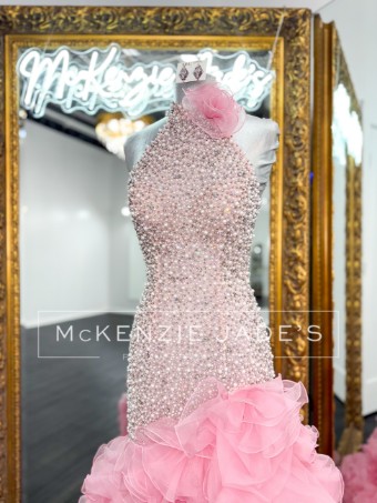 Sherri Hill Style #46170 #2 Blush thumbnail