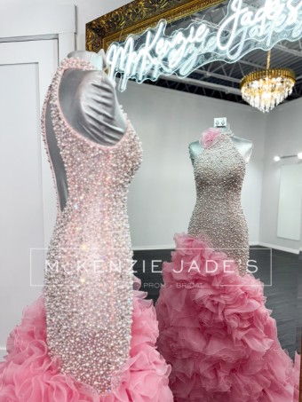 Sherri Hill Style #46170 #4 Blush thumbnail