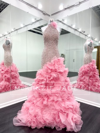 Sherri Hill Style #46170 #6 default Blush thumbnail