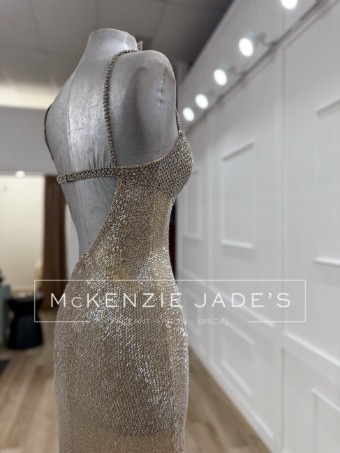 Sherri Hill Style #45704 #3 Nude/Silver thumbnail