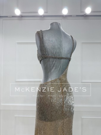 Sherri Hill Style #45704 #5 Nude/Silver thumbnail