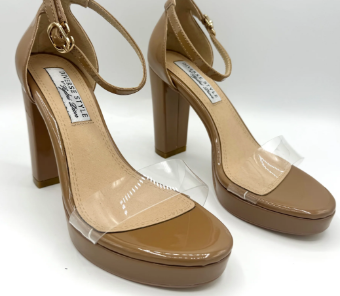Diverse Style Style #Clear Sweetie Heel #4 Clear/Oatmeal thumbnail