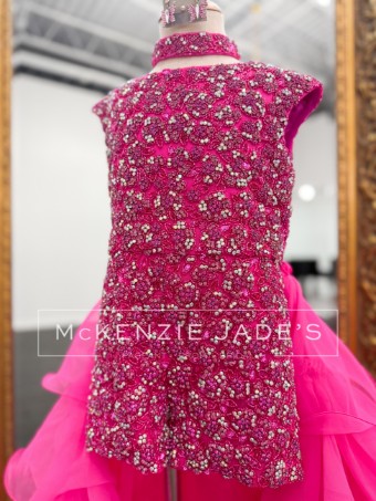 Sherri Hill Style #K57198 #3 Bright Pink thumbnail
