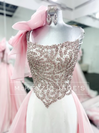 Sherri Hill Style #46241 #5 default White/Blush thumbnail