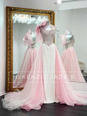 Sherri Hill Style #46241 #0 default White/Blush thumbnail