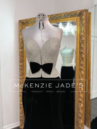 Sherri Hill Style #46334 #1 White/Black thumbnail