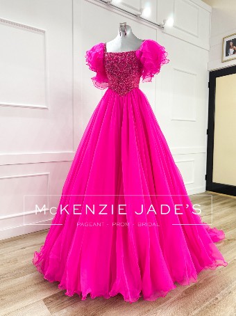 Sherri Hill Style #V562 #6 Bright Pink thumbnail