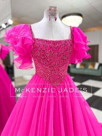 Sherri Hill Style #V562 #9 default Bright Pink thumbnail