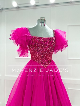 Sherri Hill Style #V562 #3 Bright Pink thumbnail