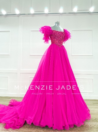 Sherri Hill Style #V562 #4 Bright Pink thumbnail