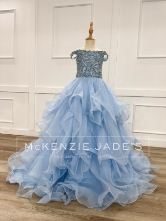 Sherri Hill Style #46335 #0 default Light Blue thumbnail