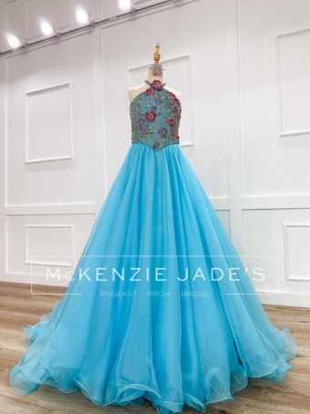 Sherri Hill Style #46188 #0 default Aqua thumbnail