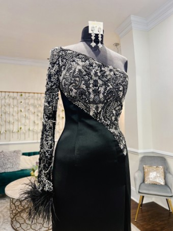 Sherri Hill Style #45183 #1 Black thumbnail