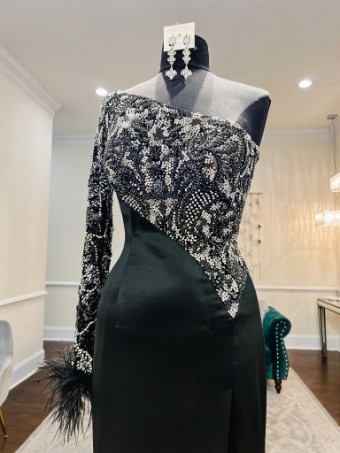 Sherri Hill Style #45183 #2 Black thumbnail