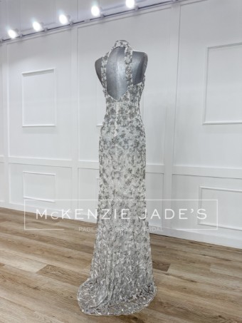 Sherri Hill Style #67089 #2 Ivory/Silver/Ab thumbnail