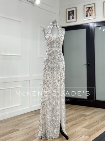 Sherri Hill Style #67089 #0 default Ivory/Silver/Ab thumbnail