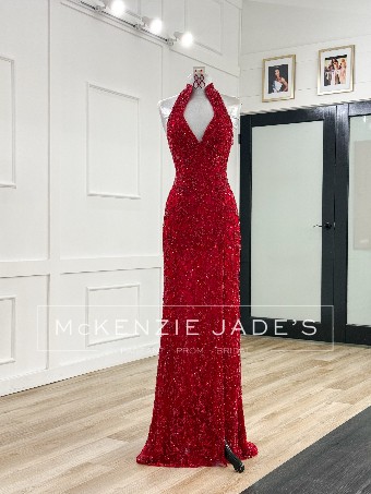 Sherri Hill Style #67089 #9 Red thumbnail