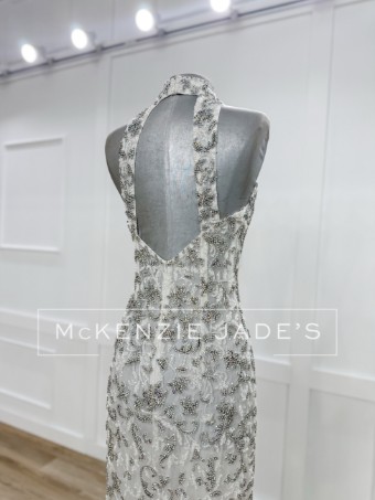 Sherri Hill Style #67089 #3 Ivory/Silver/Ab thumbnail